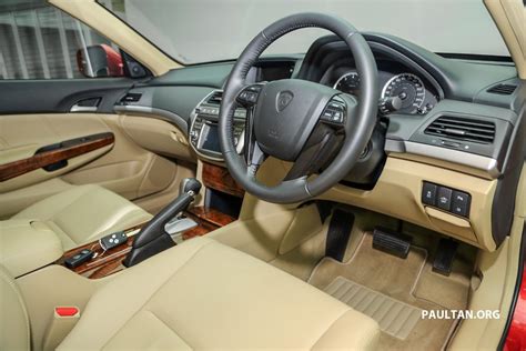 2016 Proton Perdana interior launched in Malaysia