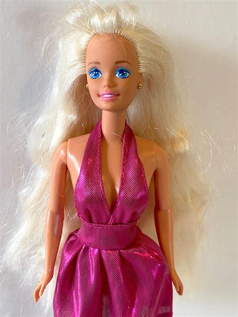 Vintage 1990's Mattel blonde Barbie doll super long hair | Etsy