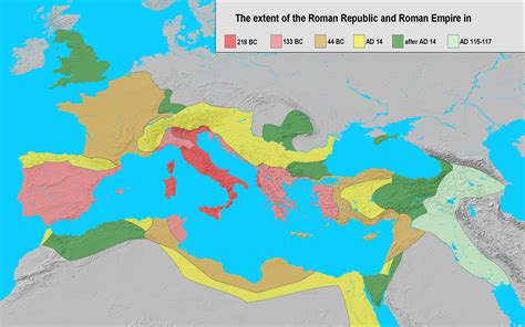 The Roman Empire Map [OC] : r/dataisbeautiful