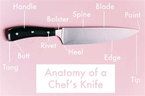 Parts Of A Chef Knife