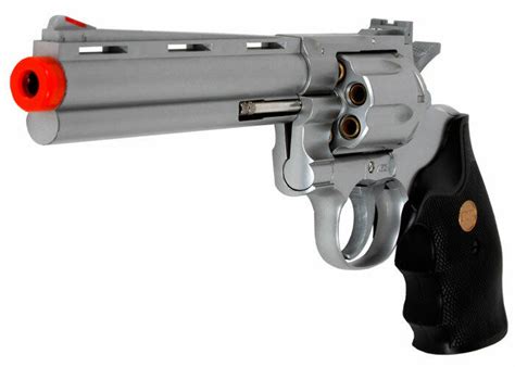 938 Airsoft Revolver 6' Barrel - Silver by UHC