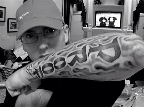 Eminem Proof Tattoo