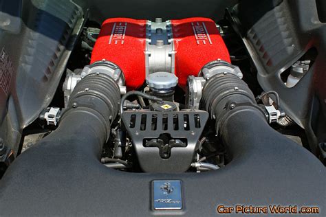 Ferrari 458 Italia Engine Picture