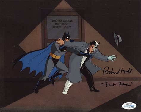 Richard Moll Batman Signed Autograph 8x10 Photo ACOA | Outlaw Hobbies Authentic Autographs