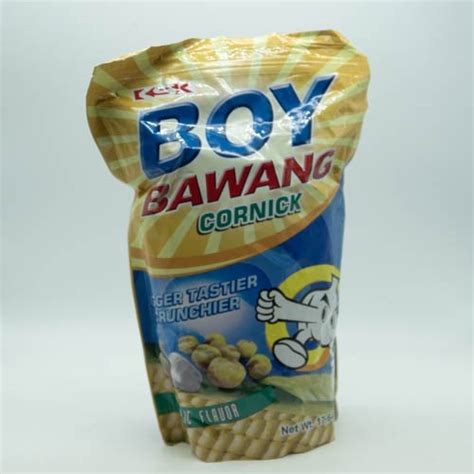 Boy Bawang Cornick Garlic Flavor 500g - Kabayan Food Mart