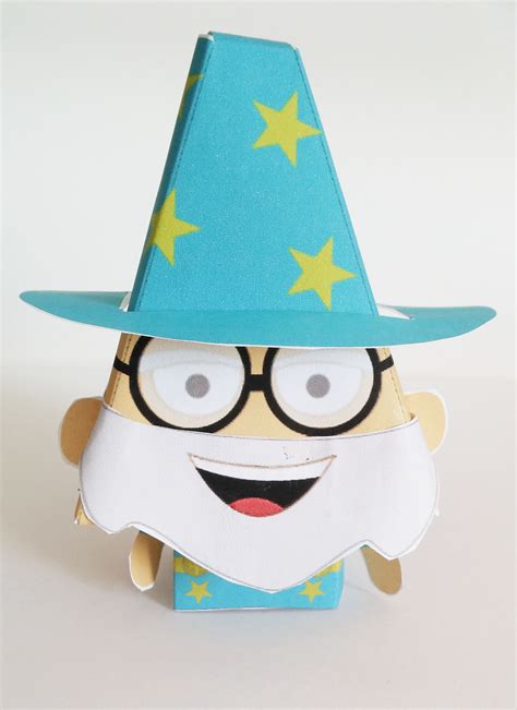 Easy Paper Craft Wizard Tutorial | Imagine Forest