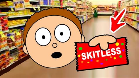 Stretchy morty wants Skittles Meme Lemon Mix - YouTube