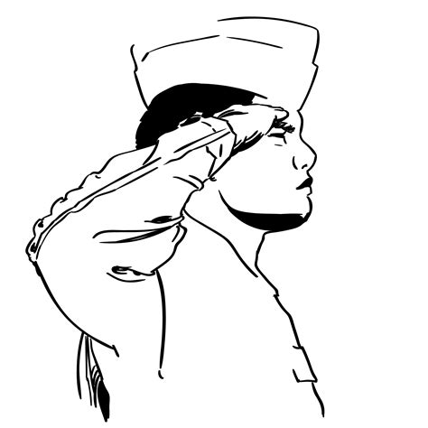 military salute vector - Download Free Vectors, Clipart Graphics & Vector Art