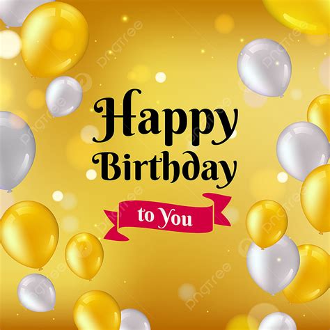 Birthday Greeting Card Vector Hd Images, Birthday Card, Birthday, Happy ...