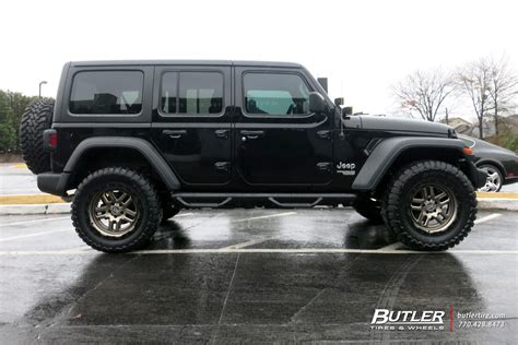 Jeep Wrangler with 20in Black Rhino Barstow Wheels exclusively from ...