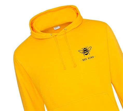 BEE KIND Hoodie Hooded Sweater Sweatshirt Save the Bees Water - Etsy