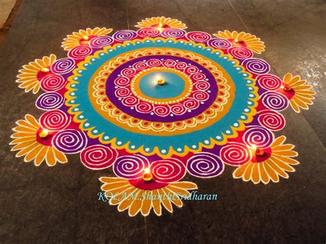 Free photo: Indian rangoli diwali - Art, Artwork, Blue - Free Download - Jooinn