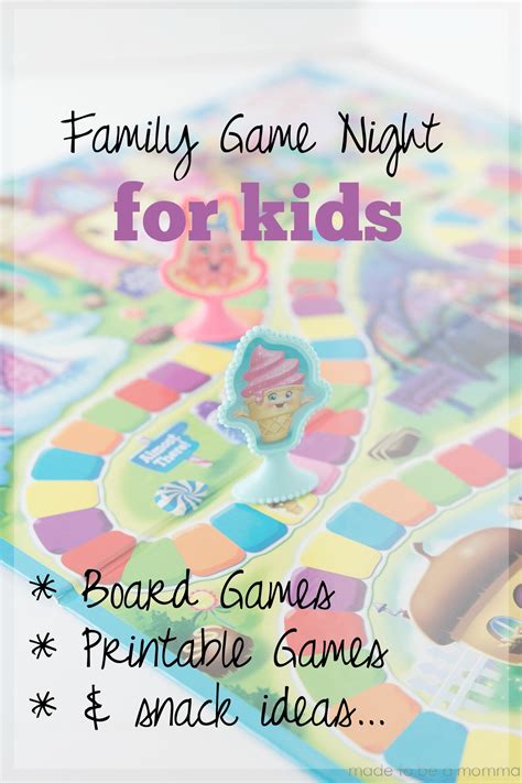 Family Game Night Ideas for the Kids - Made To Be A Momma