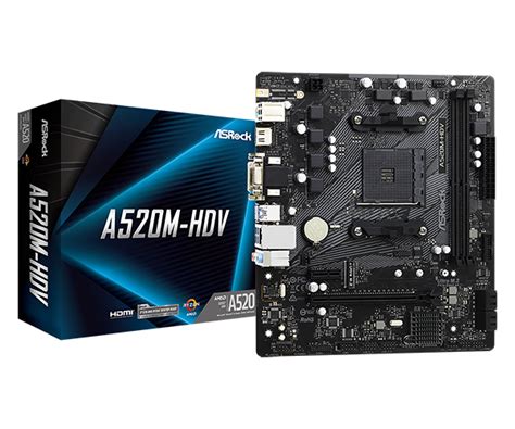 ASRock > A520M-HDV