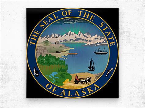 Alaska State Seal - Fun With Flags