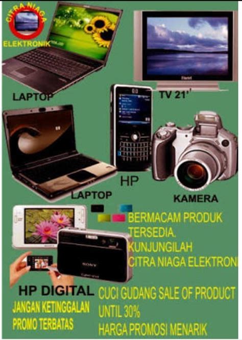 Contoh Gambar Iklan Elektronik Yang Mudah Digambar. - IlusiSolusi