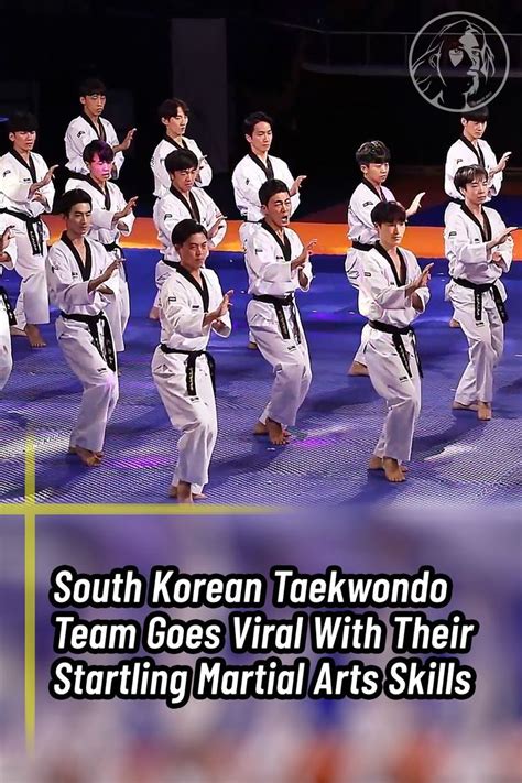 South Korean Taekwondo Team Goes Viral With Their Startling Martial Arts Skills | Taekwondo ...