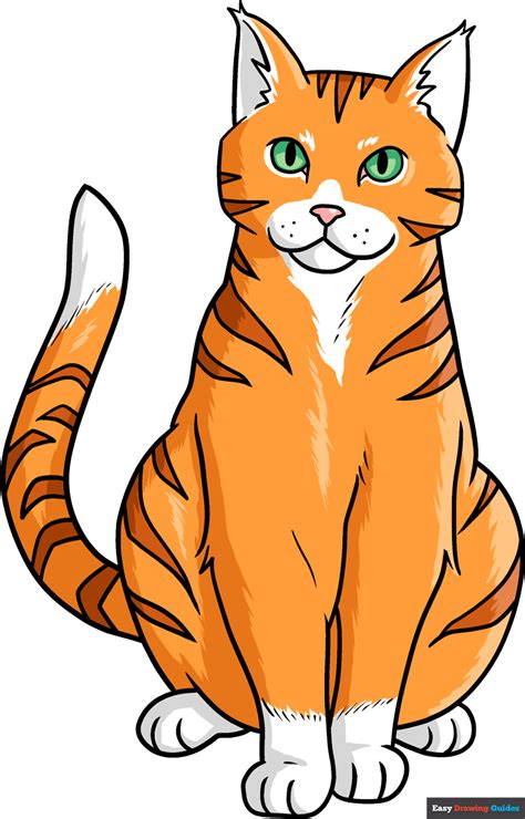 Free Clipart Orange Tabby Cat