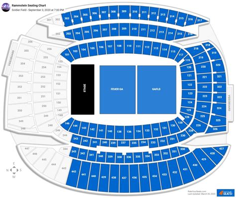 Soldier Field Layout