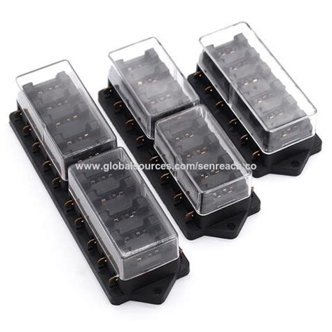 Buy Wholesale China Universal Durable 6 8 10 Way Slot 24v Vehicle Auto Trike Truck Marine Fuse ...