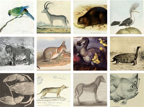 Extinct Animals List In The World