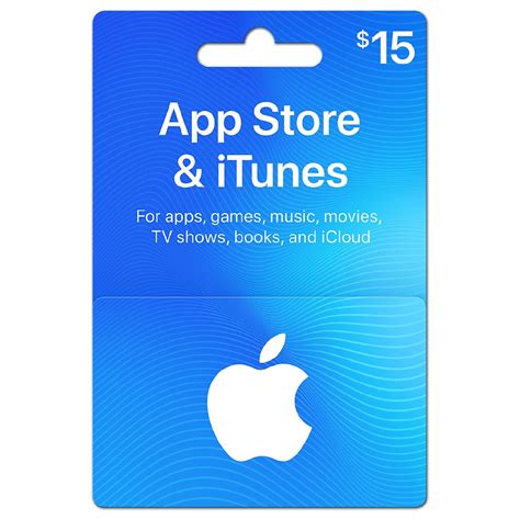 Apple iTunes $15 Gift Card Blue | Walgreens