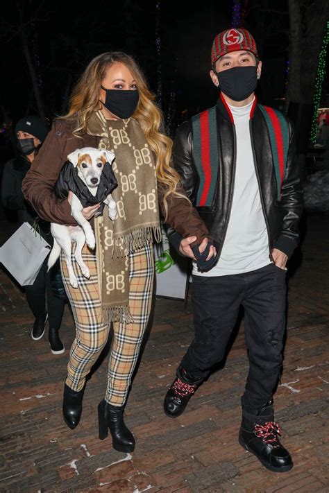 MARIAH CAREY and Bryan Tanaka Out Shopping in Aspen 12/19/2021 – HawtCelebs