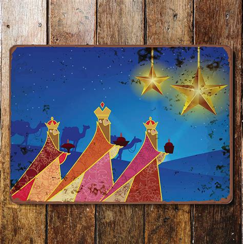 The Seasonal Aisle 3 Wise Men Kings Nativity Star Wall Décor | Wayfair ...