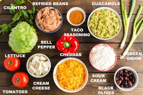 Taco Dip Recipe - Amanda's Cookin' - Dips & Spreads