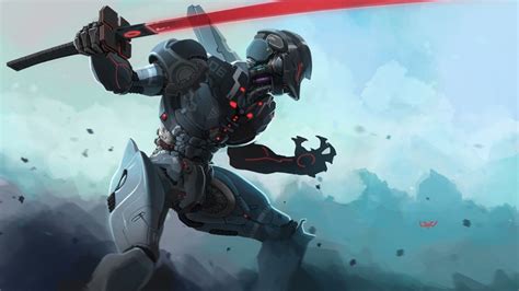 artwork, Cyborg, Futuristic, Samurai Wallpapers HD / Desktop and Mobile ...