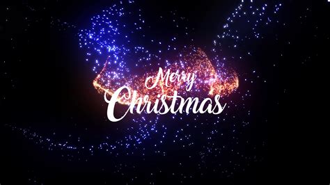 4K Merry Christmas concept animation with Cute animation 3373828 Stock ...