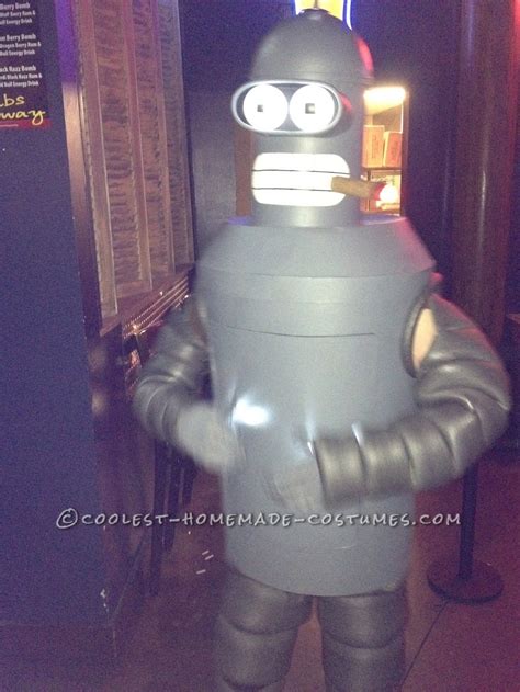 Cool Homemade Halloween Costume: Bender from Futurama