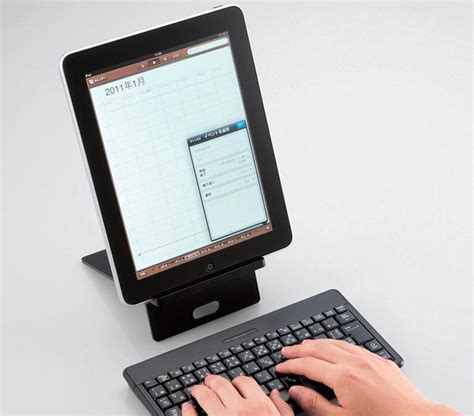 Universal Bluetooth Keyboard And Tablet Stand