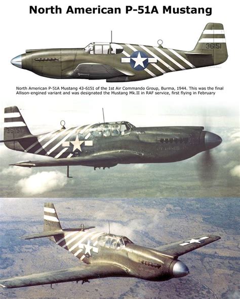 P-51A Mustang | Wwii fighter planes, Wwii airplane, Wwii aircraft