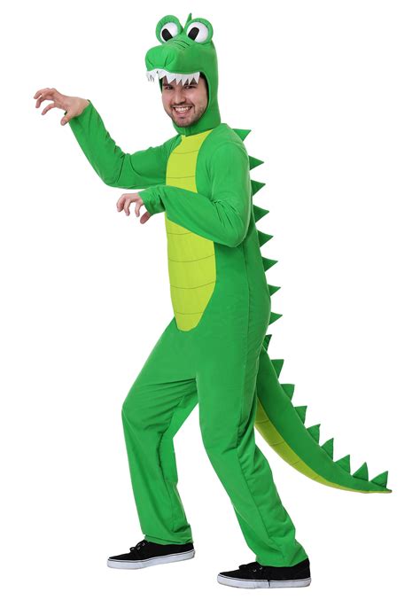 Plus Size Goofy Adult Gator Costume