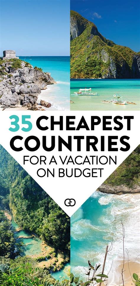 35 Cheapest Countries To Visit in 2019 - Are you planning your next trip for when this pandemic ...