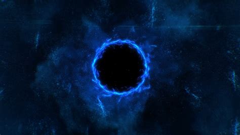 Black holes, space, blue wallpaper | space | Wallpaper Better