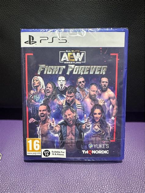 AEW Fight Forever (WWE Wrestling game) (PS5), Video Gaming, Video Games, PlayStation on Carousell