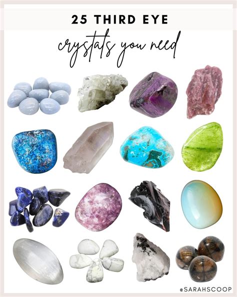 25 Third Eye Crystals You Need | Sarah Scoop