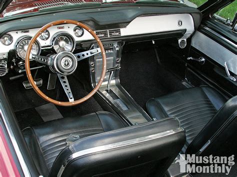 67 Ford Mustang Interior