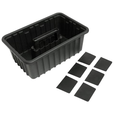 Homak Plastic Tote with 6 Dividers | Wayfair.ca