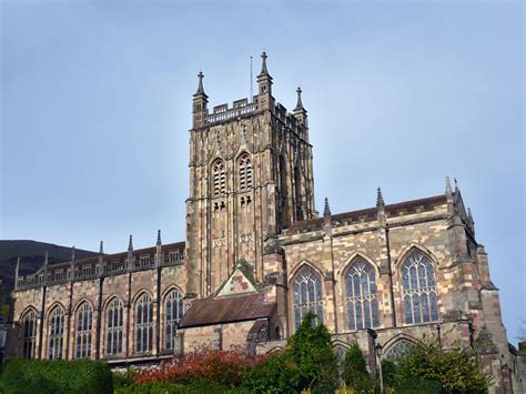 Photographs of Great Malvern Priory, Worcestershire, England: South view