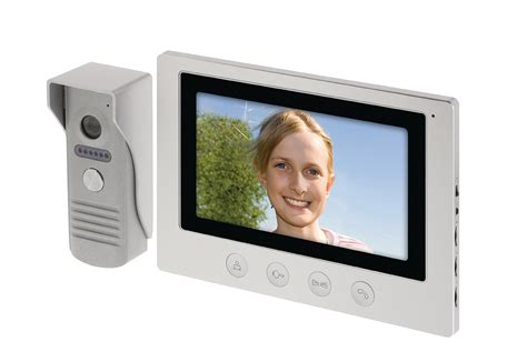 7" LCD Colour Video Peephole Viewer Home Security System Door Camera ...