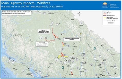 BC wildfire road closures | News, Videos & Articles