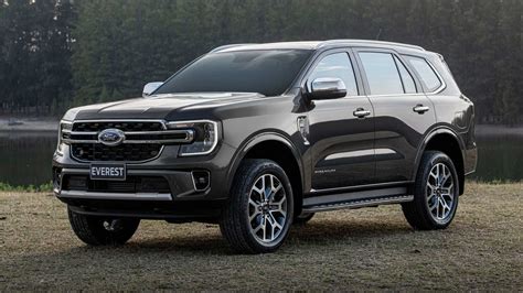 2023 Ford Everest Debuts As Truck-Based SUV With V6 Diesel Power