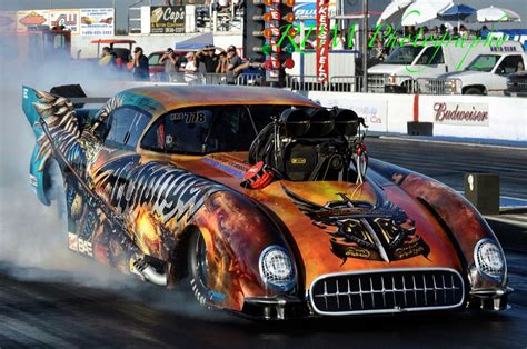 Nostalgia Pro Mod Corvette | Drag racing cars, Nhra drag racing ...