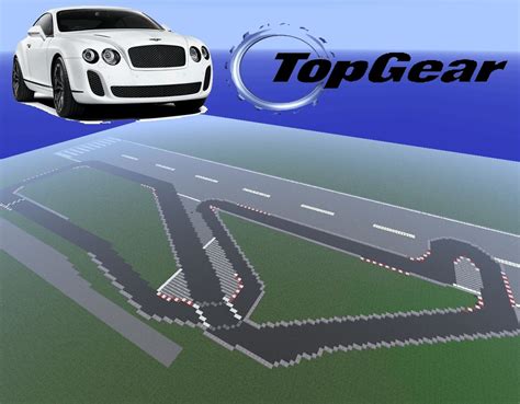 Top Gear Test track ( use with vehicle mod ) Minecraft Map