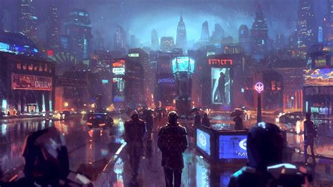 Cyberpunk Cityscape Hd Artist 4k Wallpapers Images