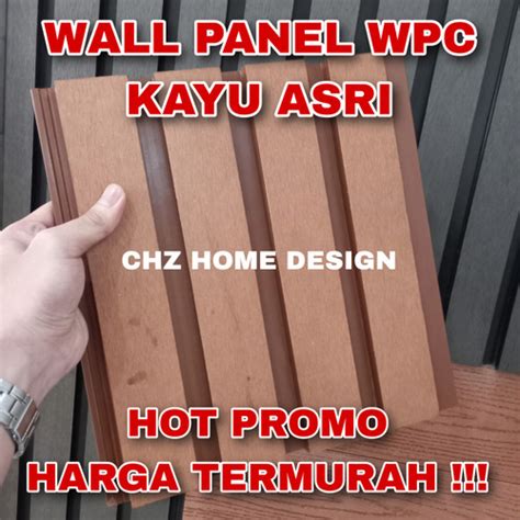 Jual wall panel wpc panel dinding wpc kayu asri dinding panel wpc - Wood, KA290K20 - Jakarta ...