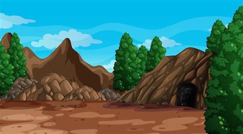 Cartoon Cave Background Images - Free Download on Freepik